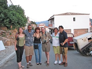 With Some Tour Members, Greece