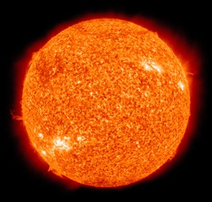 Sun Fireball Burning